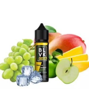 ایجوس بی ال وی کی انبه انگور سیب یخ | BLVK MANGO GRAPE APPLE ICE Juice