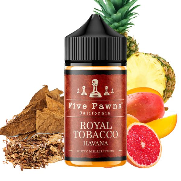    جویس فایو پانز طعم تنباکو هاوانا | Five Pawns royal tobacco havana Juice 