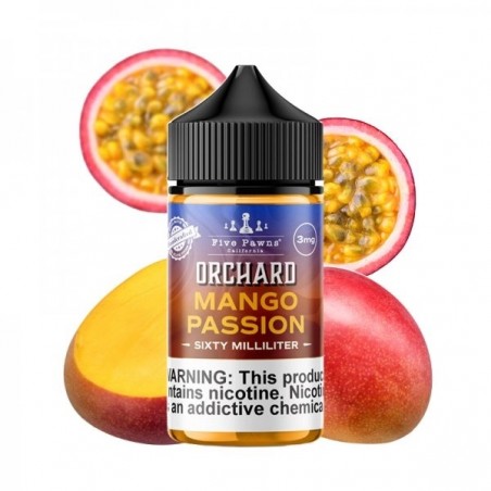 جویس فایو پانز طعم انبه پشن فروت یخ | Five Pawns orchard blends mango passion ice Juice 