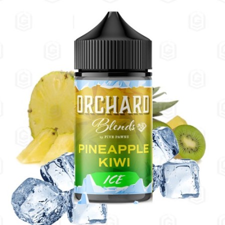 جویس فایو پانز طعم آناناس کیوی یخ | Five Pawns orchard blends pineapple kiwi ice Juice 