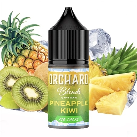 سالت فایو پانز طعم آناناس کیوی یخ  | Five Pawns orchard blends pineapple kiwi ice salt 